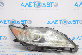 Far dreapta fata goala Lexus ES300h ES350 13-15 pre-restilizare halogen + LED DRL, pentru polizare.