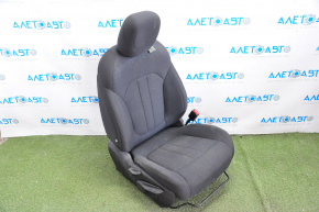 Пассажирское сидение Chrysler 200 15-17 без airbag, механич, тряпка черн