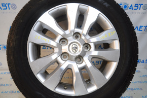 Roată de 20 de inci pentru Toyota Sequoia 08-16, platină, cu bordură