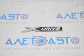 Inscripția de pe ușa din dreapta X DRIVE de pe BMW X3 F25 11-17.