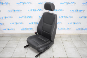 Scaun șofer BMW X3 F25 11-17 cu airbag, electric, piele neagră, încălzire