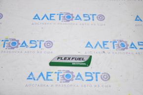 Emblema cu inscripția "Flex fuel" de pe ușa portbagajului Toyota Sequoia 08-16