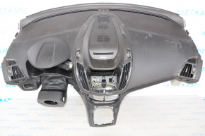 Panoul frontal al torpilei fără AIRBAG Ford Escape MK3 13-16 pre-restilizare, negru, titan