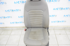 Scaun șofer Ford Fusion mk5 13-16 fără airbag, manual, material textil gri, necesită curățare chimică