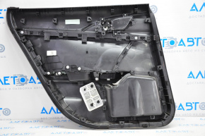 Capacul usii card spate dreapta Honda Civic X FC 16-21 4d, material textil negru cu insertie neagra.