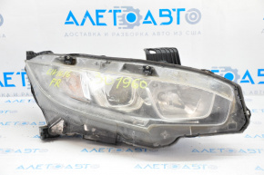 Farul dreapta față goală Honda Civic X FC 16-18, halogen, benzina