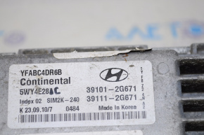 Блок ECU компьютер двигателя Hyundai Sonata 11-15-2.4