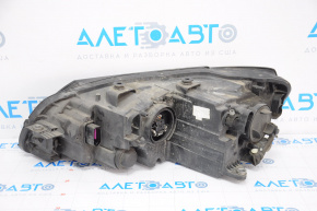 Фара передняя правая VW Passat b7 12-15 USA голая галоген, оплавленн отражатель, нет заглушки