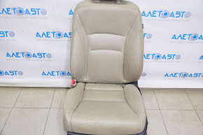 Scaun șofer Honda Accord 13-17 cu airbag, electric, piele bej, pentru curățare chimică