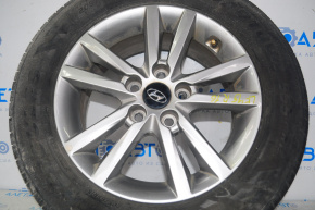 Roată de 16 inch pentru Hyundai Sonata 15-17, cu jantă.