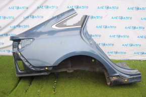 Aripa spate dreapta Hyundai Sonata 15-17 albastru X8, lovitura