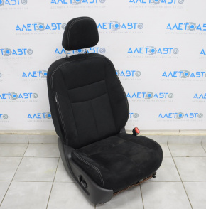 Scaun de pasager Nissan Murano z52 15- fără airbag, electric, material textil negru.