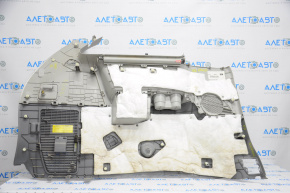 Capacul arcului drept Toyota Sienna 11-14 gri cu perdea, uzat.