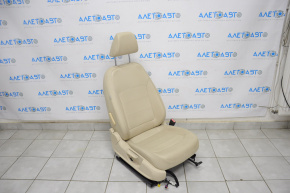 Пассажирское сидение VW Passat b7 12-15 USA с airbag, механич, подогрев, кожа беж