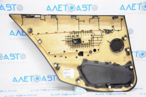 Capacul usii cardul din spate dreapta BMW 3 F30 12-18 negru, zgarieturi