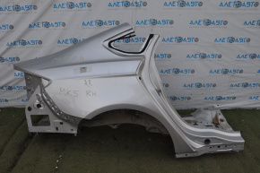 Aripa spate dreapta Ford Fusion mk5 13-20 argintie, zgârietură mică.