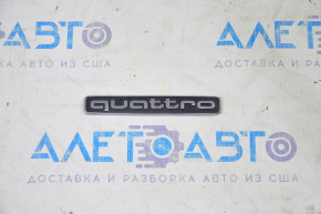 Emblema spate "quattro" Audi Q5 8R 13-17