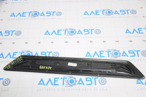 Capac prag fata stanga exterioara BMW 3 F30 12-18 neagra, zgarieturi, prinderea rupta