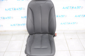 Пассажирское сидение BMW 3 F30 12-18 с airbag, электро, кожа черн