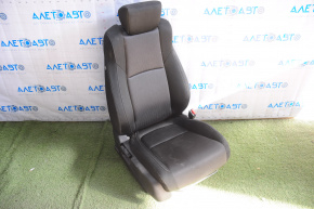 Пассажирское сидение Honda Accord 18-22 без airbag, механич, тряпка черн