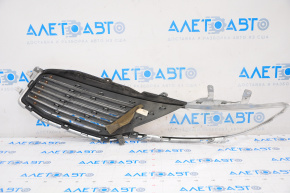 Решетка радиатора grill правая Lincoln MKZ 13-16 хром