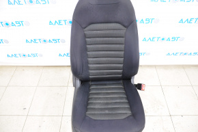 Пассажирское сидение Ford Fusion mk5 13-16 без airbag, механич, тряпка черн