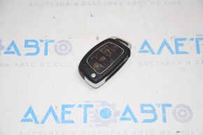 Ключ Hyundai Sonata 15-17 4 кнопки, топляк