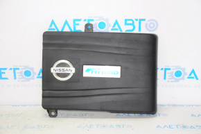 Capacul motorului Nissan Pathfinder 13-20 hibrid, suport rupt.