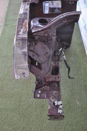Четверть передняя правая VW Passat b7 12-15 USA красная, с центральной стойкой