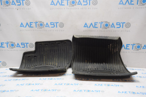 Set de covorașe pentru interiorul mașinii Ford Focus mk3 11-18 din cauciuc.