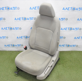 Водительское сидение VW Passat b8 16-19 USA без airbag, тряпка сер, механич, под химчистку