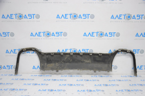 Capacul de bara spate inferior pentru Jeep Cherokee KL 15-18 cu 2 tuburi, argintiu, tip 2