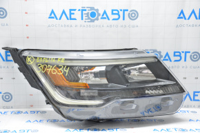 Farul din față dreapta asamblat Ford Explorer 16-19 halogen + LED poliție