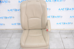 Scaun pasager Lexus RX300 RX330 RX350 RX400h 04-09 fără airbag, electric, piele bej.