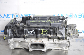 Capacul blocului cilindric complet asamblat Honda Accord 13-17 2.4 77k, pentru rectificare.