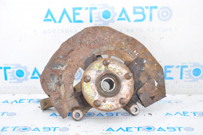 Цапфа со ступицей передняя левая Lexus RX300 RX330 RX350 RX400h 04-09 ржавая