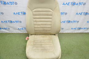 Водительское сидение Ford Fusion mk5 13-16 без airbag, электро, тряпка беж, под химчистку