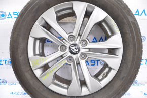 Roată de 17 inch pentru Hyundai Santa FE Sport 13-16, cu jantă și bordură.