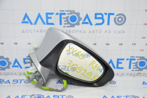 Зеркало боковое правое Lexus ES300h ES350 13-18 13 пинов, поворотник, серебро