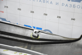 Порог правый Lexus ES300h ES350 13-18 серебро, слом креп, замят, дефект нижних креплений