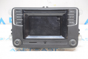 Radio cu monitor pentru VW Jetta 11-18 USA, 6 butoane, zgârieturi.