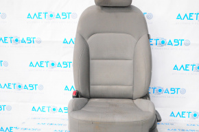 Scaun de pasager Hyundai Elantra AD 17-20 fără airbag, material textil gri, necesită curățare chimică