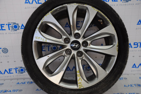 Roată de 18 inch pentru Hyundai Sonata 11-15, cu jantă.