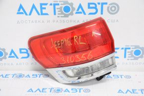 Lampa exterioară aripă stângă Jeep Grand Cherokee WK2 14-21 crom cu montare