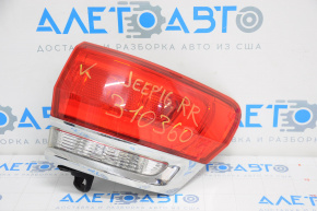 Lampa exterioară aripă dreapta Jeep Grand Cherokee WK2 14-21 crom cu suport