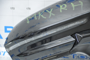 Зеркало боковое правое в сборе Lincoln MKX 16-17 14 пин, BSM, поворотник, вода в поворотнике