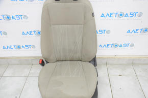 Scaun șofer Ford Focus mk3 15-18 restilizat, fără airbag, manual, material textil gri, necesită curățare chimică