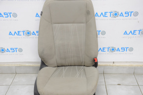 Scaun pasager Ford Focus mk3 15-18 restilizat, fără airbag, manual, material textil gri, necesită curățare chimică