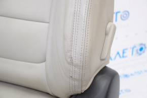 Scaun șofer Mazda 6 13-15 cu airbag, piele bej, electric, tapițerie pe piele.