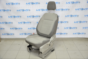 Водительское сидение Ford C-max MK2 13-18 без airbag, механич, тряпка беж